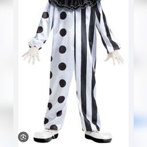Unisex Adult Killer Clown Jumpsuit Costume - Size L NWT